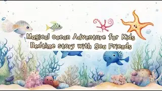 🌊✨🐠 Magical Ocean Adventure for Kids | Bedtime Story with Sea Friends 🐠✨🌊