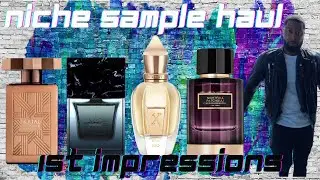 Niche Sample Haul/1st Impressions