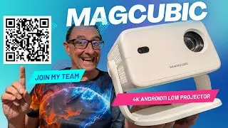 Съемный портативный проектор Magcubic 360°