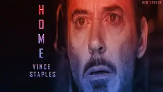 HOME - VINCE STAPLES ft. AVENGERS ENDGAME | Spider-man into spiderverse trailer X Avengers endgame.