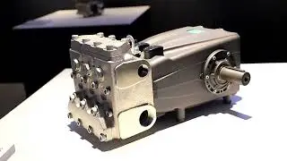 GF series high pressure piston pump for sewer cleaning