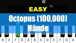 [Piano Tutorial] Octopus (100.000 H&auml;nde) / Easy Tutorial
