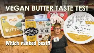 Dairy-Free/Vegan Butter Taste Test | Jana Eats