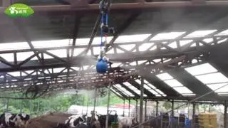 Aerial Fog System in Chinese from Saintfine Company Dry Fog