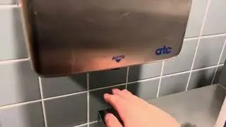 ATC Jaguar hand dryer: The Wicklow Way Cafe, Marley Park (Kitchen)