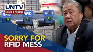 Transport Sec. Tugade, huminging paumanhin dahil sa aberya sa RFID system