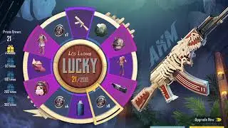 PUBG Mobile Open New crate AKM  Dessert Fossil