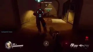 Mercy x Zarya in pre-game shenanigans
