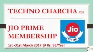 Jio Prime Membership Plans Revealed
