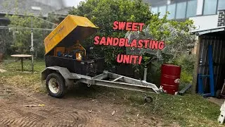 Fixing this 1986 Compressor for Sandblasting, Wasn't Easy!!