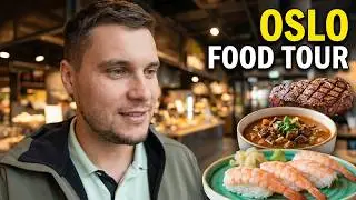 Я ем на лучших продуктовых рынках Осло 24 часа