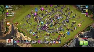 Th18 vs Th18 Dragon Rider Totem spell spam clear