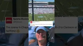 ЖЁСТКИЕ СЦЕНЫ в Чапел-Хилл: UNC разгромлена командой Clemson 👀 | Sports Illustrated