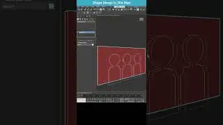Creating Custom Archways with Shape Merge & Smart Extrude in 3ds Max #shorts #3dsmax #shapemerge