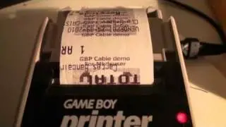 Gameboy Printer USB Cable