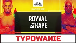 UFC Fight Night Royval vs. Kape (Oleksiejczuk - Almeida) - typowanie pełnej karty walk