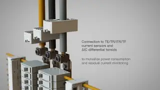DIRIS Digiware BCM : Multi-circuit current acquisition module