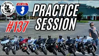 Practice Session #137 (NEW JERSEY) Advanced Slow Speed Motorcycle Riding Skills
