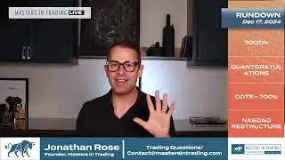 Jonathan Rose Trades Options - Masters in Trading LIVE - Dec 17, 2024