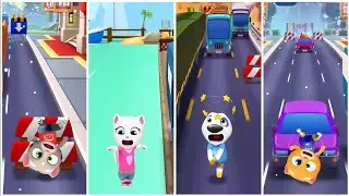 Talking Tom Gold Run &ndash; Best Funniest Moments &ndash; Android Gameplay Walk-through Part 1