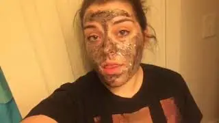 glam glow glitter mask: first impressions