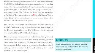 POST-WAR SETTLEMENT AND THE BRETTON WOOODS INSTITUTION || THE MAKING OF A GLOBAL WORLD || CLASS-10