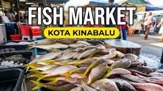 Fishing port and market, Kota Kinabalu, Malaysia