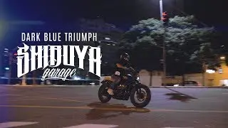 DARK BLUE TRIUMPH | SHIBUYA GARAGE