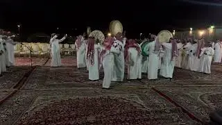 عرضة فرقة النشاما على ساق وقدم