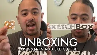 Unboxing Art Snacks and Sketch Box