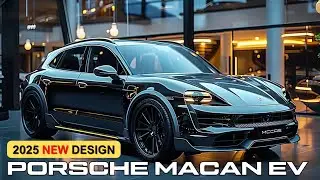 All New 2025 Porsche Macan EV: 100 kWh Battery and 800V Power