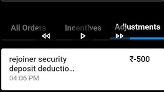 Swiggy  Delivery  Partner Joining And Rejoining Security Deposit Rs.1500 Rs Refundable..