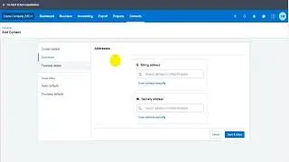 Xero Basics Course - Part 7 - Adding Suppliers