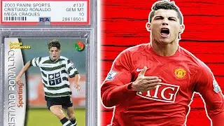 The 5 Most Valuable Cristiano Ronaldo PSA Graded Soccer Cards From 2003! (Fútbol)