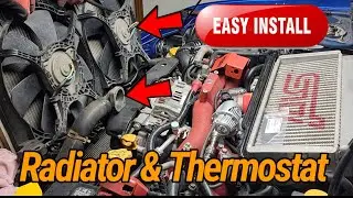 V13: Subaru Wrx Sti 2.5L Got the Radiator & Thermostat in Installed, D.i.Y QUICK Plug and Play
