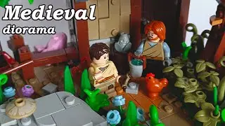 Lego Medieval diorama MOC | The return