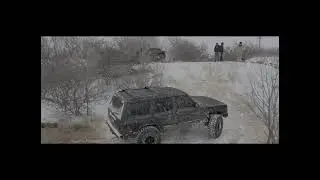 Texas Troll patrol snow wheeling