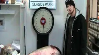 11 13 11 Andrew Trolian 48 Pound 4 Ounce Bass on Live Eel
