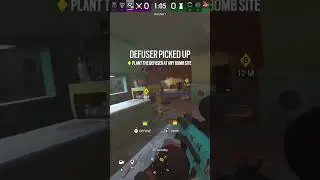 He Almost Clutched&hellip; Then I Ended It #gaming #r6 #shorts #rainbowsix #r6siege #rainbow6 #fyp