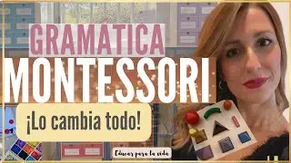 Gramática MONTESSORI 🔴 El Análisis Morfológico De Una ORACIÓN (te enseño una clase)