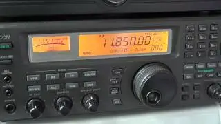 Radio Japan Interval signal into french from Madagascar Relay