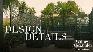 Design Details - Modern Cottage Garden Design With Secluded Decking Area By Willow Alexander Gardens