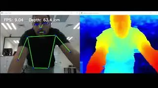 Skeleton Tracking using RealSense Depth Camera D435