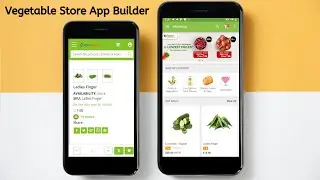 OHO Vegetable Store Mobile App Builder