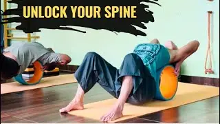 Unlock Your Spine: Shoulder & Mid-Back Backbend Release | Heart Opening Backbend  #yoga #backbend 