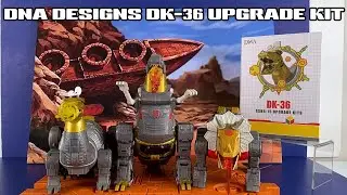 DNA Design DK-36 Upgrade Kit for Transformers Studio Series 86 SLUDGE/Dinobots Review