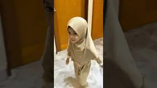 Felicia Nayla Pergi Masjid 🤲🏻✨