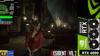 Resident Evil 2 Remake High Settings Ray Tracing 4K | RTX 4090 | i9 13900K 5.9GHz