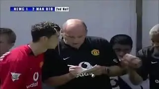 Cristiano Ronaldo vs Newcastle (23-08-2003) - (2do Partido Manchester United)
