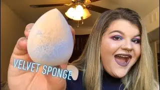 TESTING OUT THE JUNCO SPONGE #velvetsponge